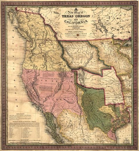 Map of Western United States